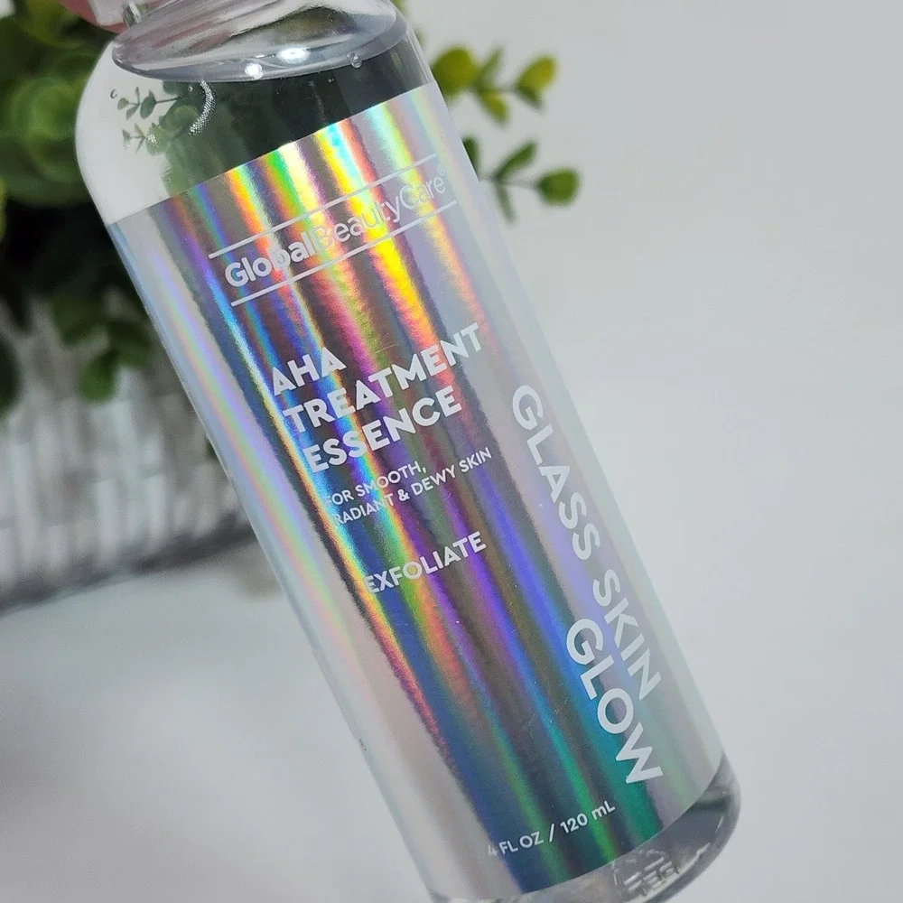 Global Beauty Care AHA Treatment Essence Glass Skin Brightening Smooth Dewy